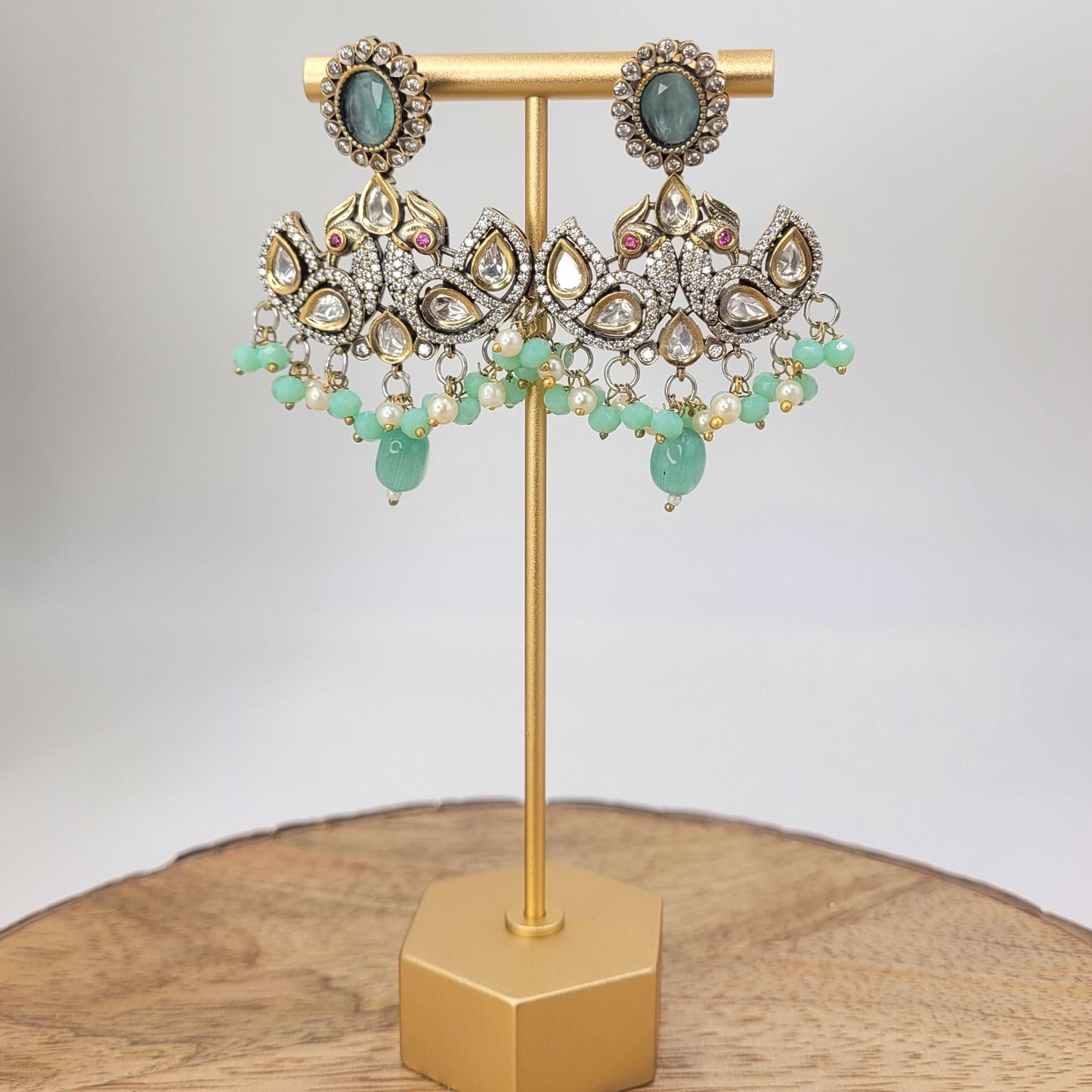 MINT SHRAVYA NECKLACE SET