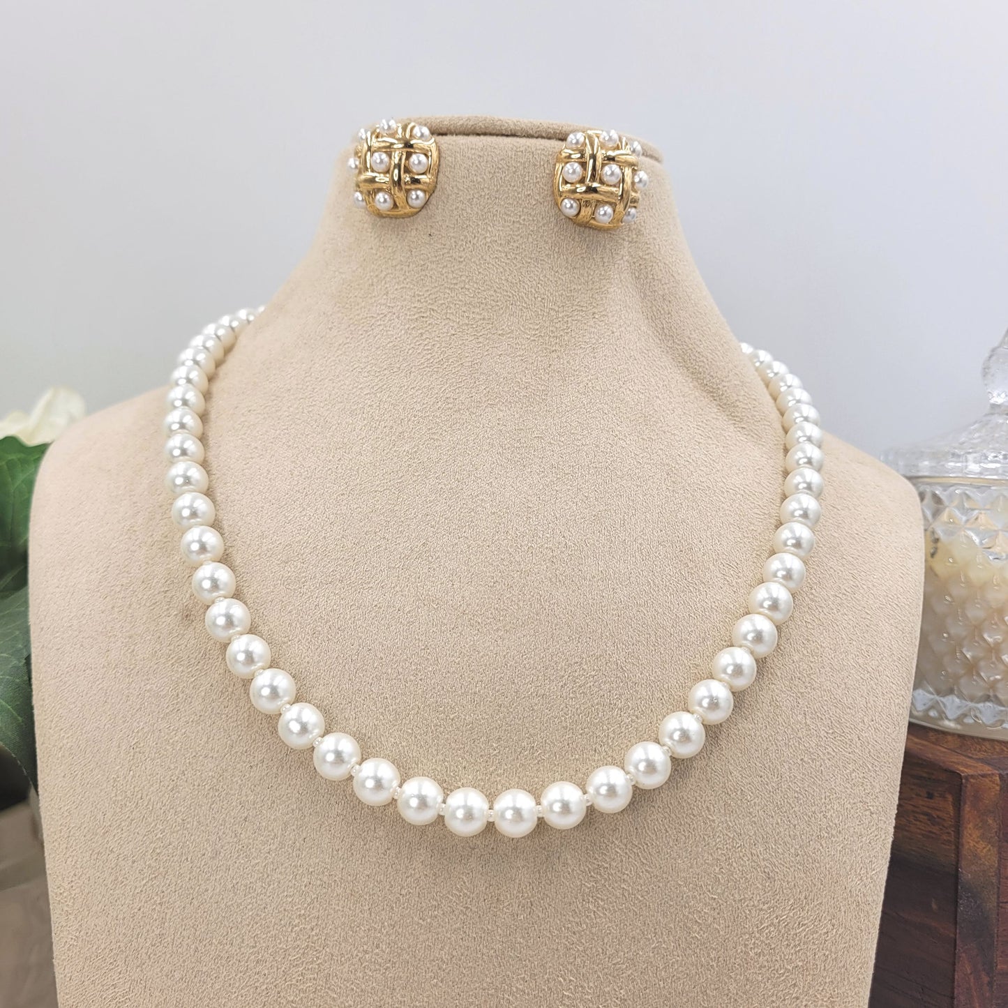 PEARL VISHAKHA NECKLACE SET