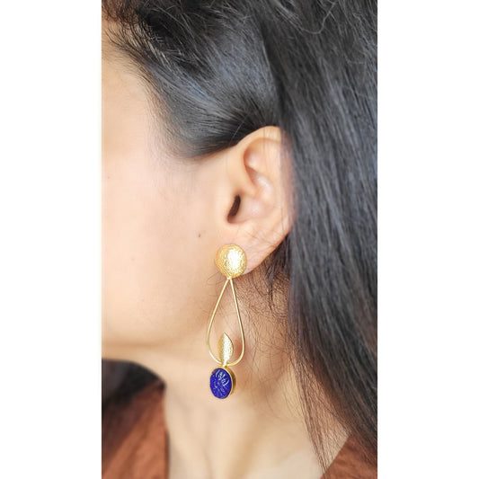 BLUE BABITA DANGLERS