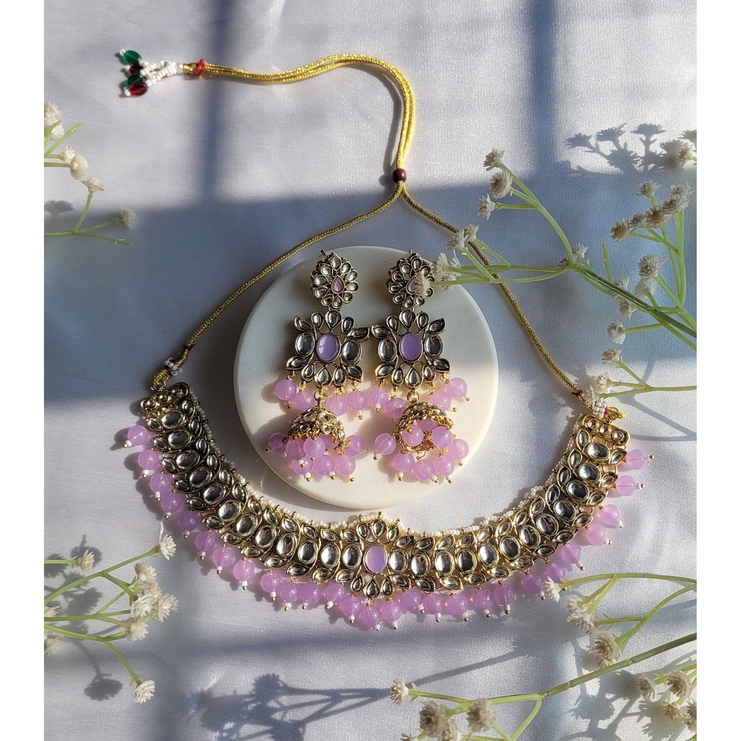 PURPLE PRIYAMVADA CHOKER