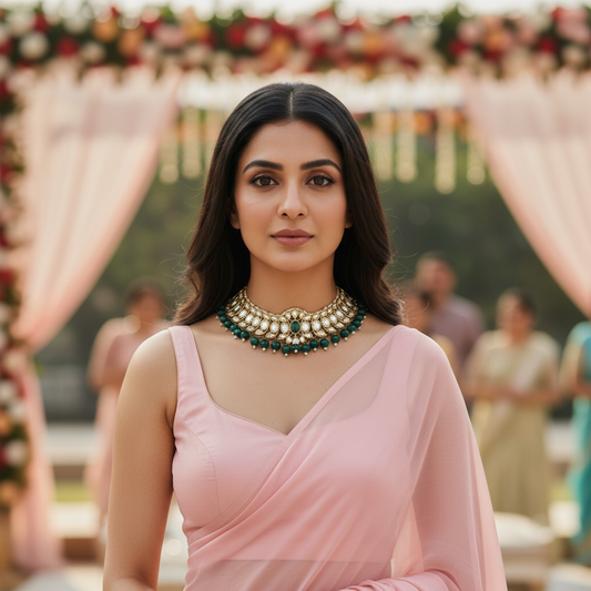 GREEN MANMEET CHOKER