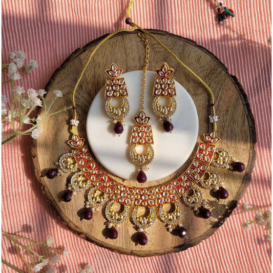 RED  RAGA NECKLACE