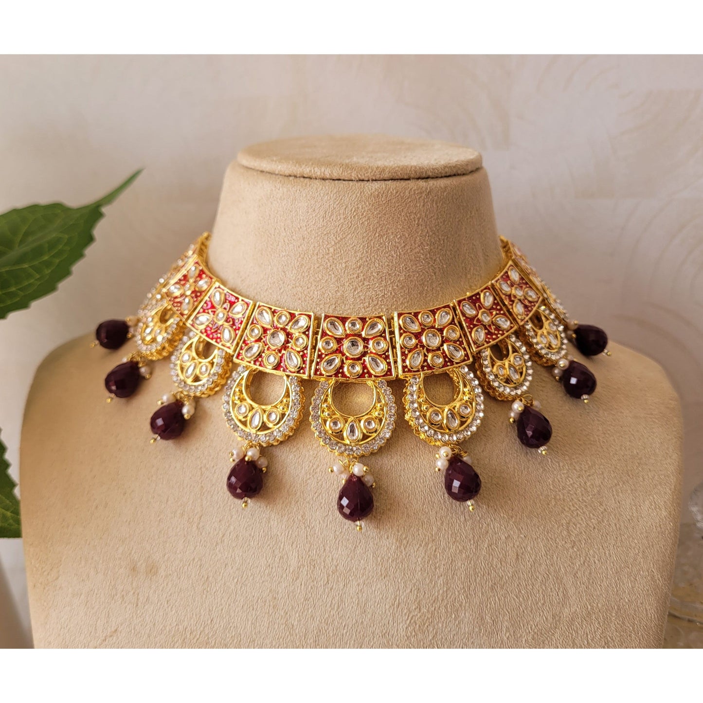 RED  RAGA NECKLACE