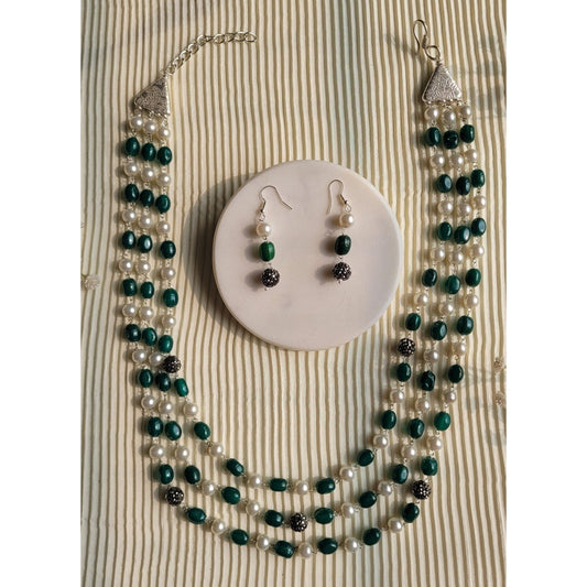 GREEN GINI NECKLACE