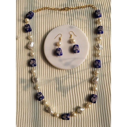 BLUE ZEENAT NECKLACE