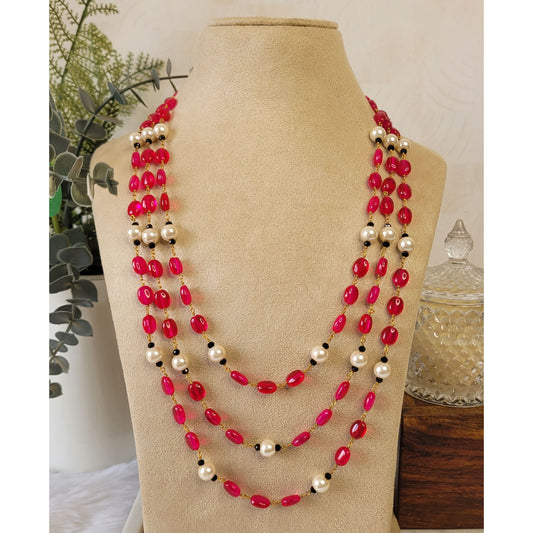 PINK NAVIKA NECKLACE