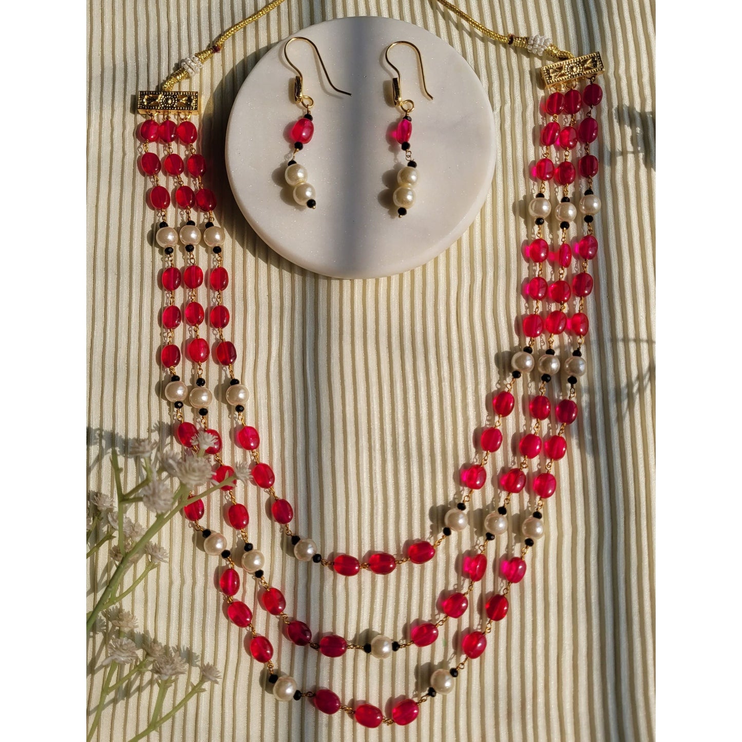 PINK NAVIKA NECKLACE
