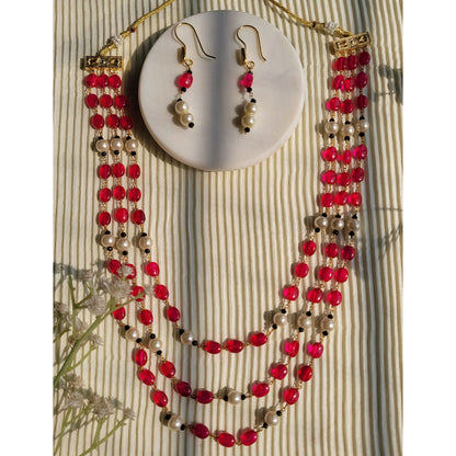 PINK NAVIKA NECKLACE
