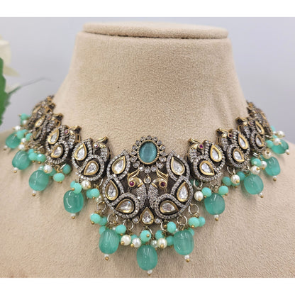 MINT SHRAVYA NECKLACE SET
