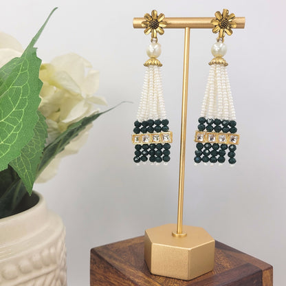 GREEN REKHA CHOKER SET