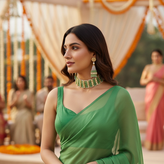 MINT CHARVITA CHOKER SET