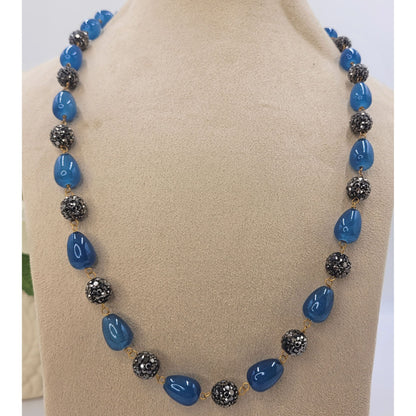 BLUE KANHAI NECKLACE SET