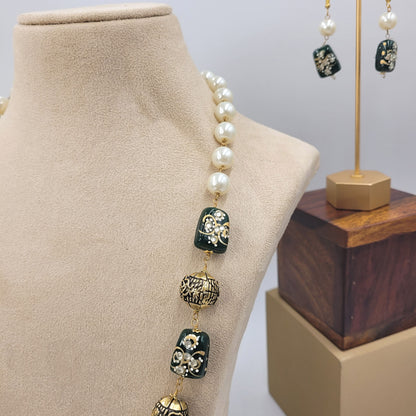 GREEN MIMI NECKLACE SET