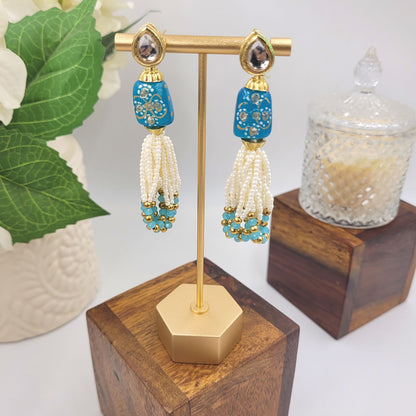 BLUE LEYLA NECKLACE SET