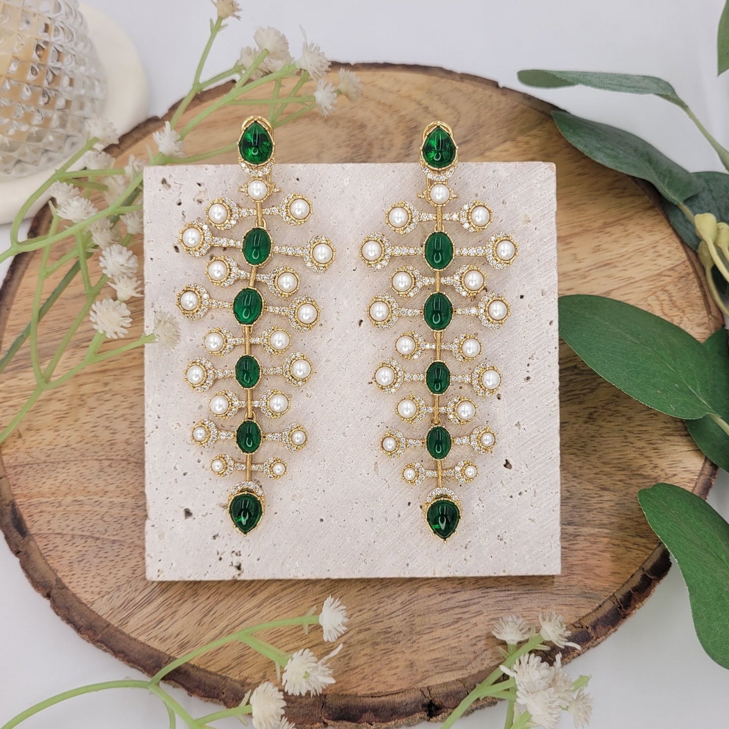 GREEN UNNATI DANGLERS