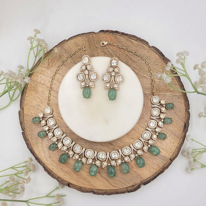 MINT GREEN INARA NECKLACE SET