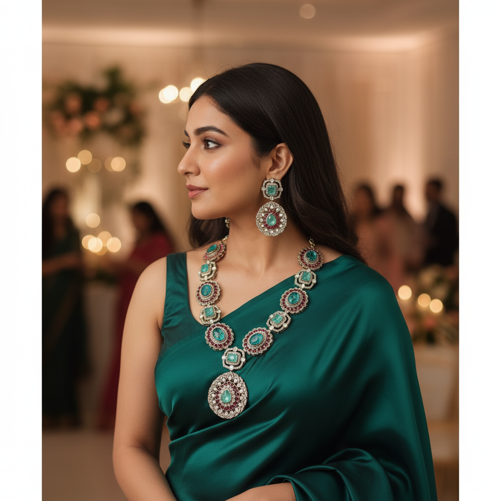 MINT RUBY ZIVA NECKLACE SET