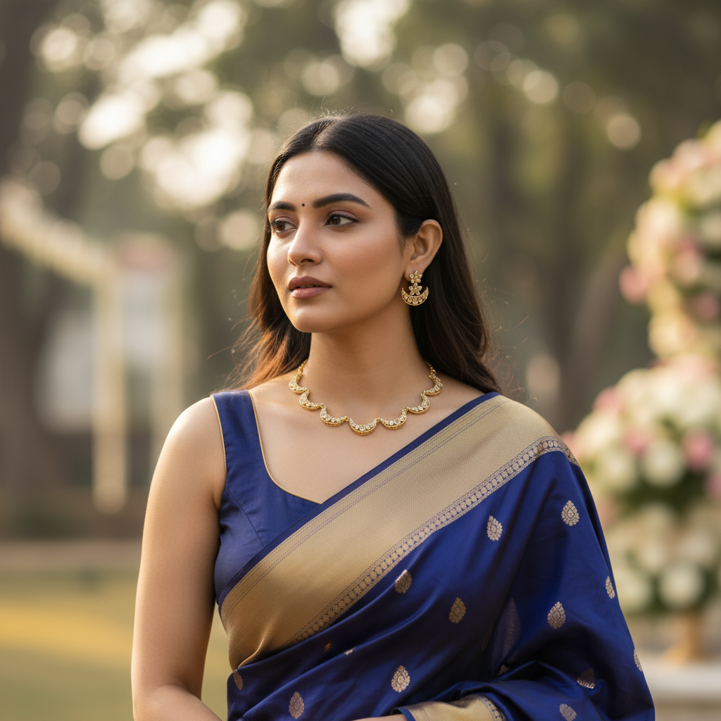 GOLDEN NYARA NECKLACE SET