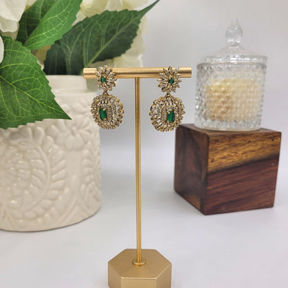 PINK GREEN RUKMINI NECKLACE SET