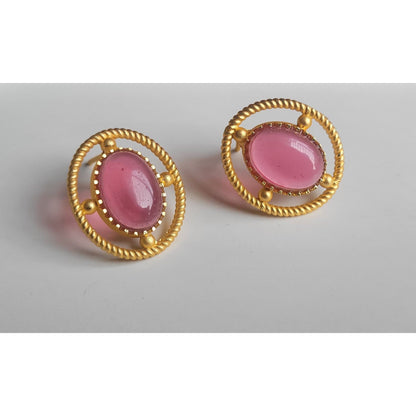 PINK  PARUL STUDS