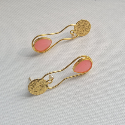 PINK PREMA DANGLERS