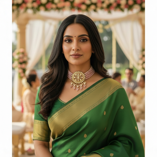 PINK  RUPKATHA CHOKER SET