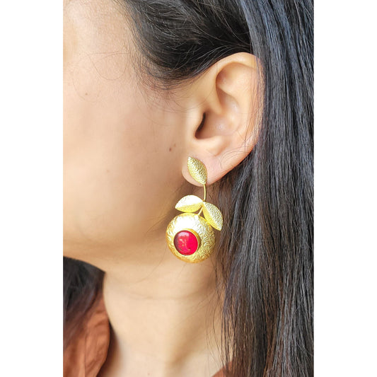 RED RAINA STUDS